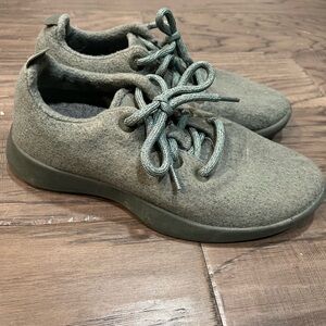 Allbirds Women’s Tuke Matcha Green Wool Runners